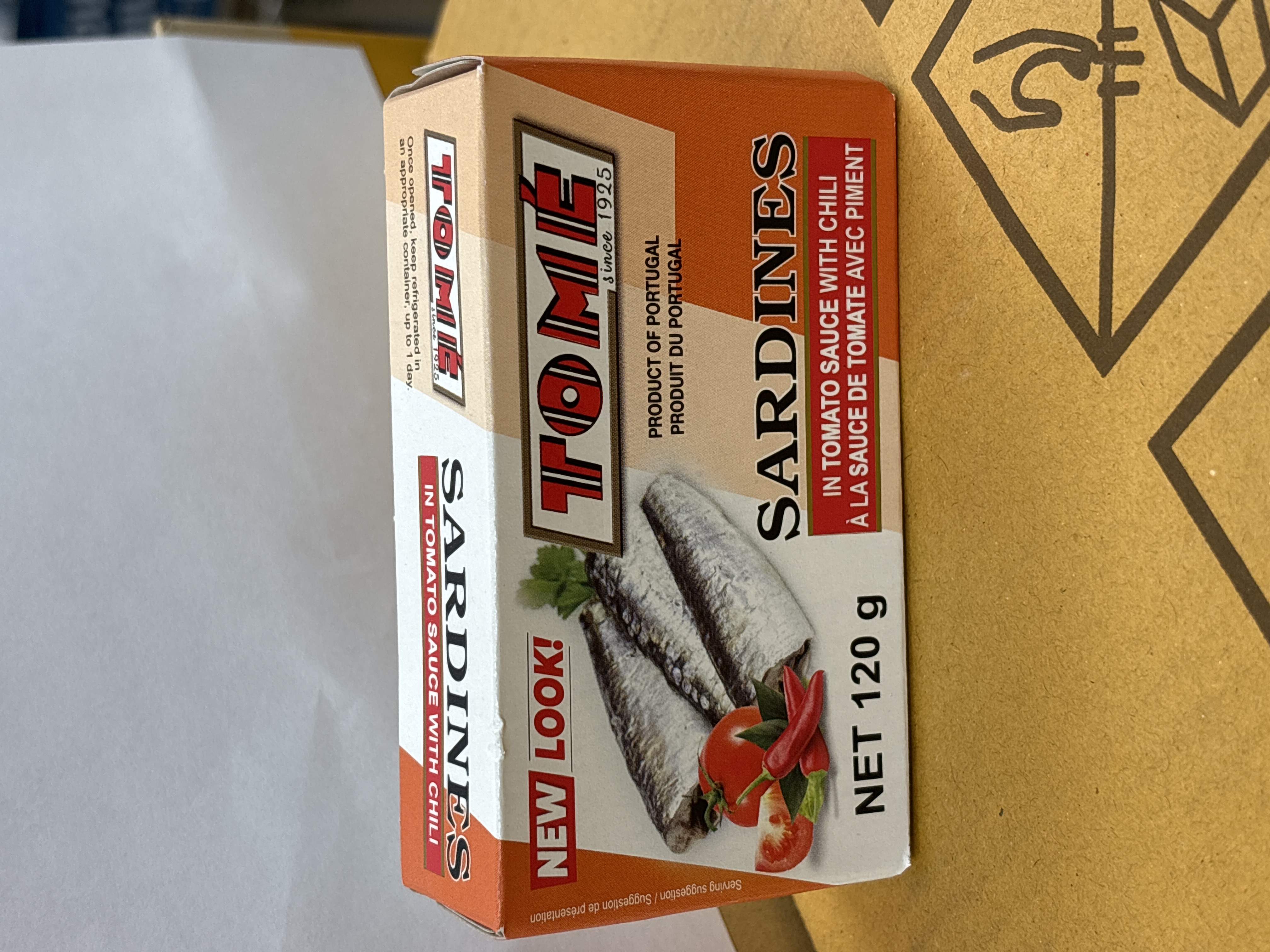 TOME Sardines chilli