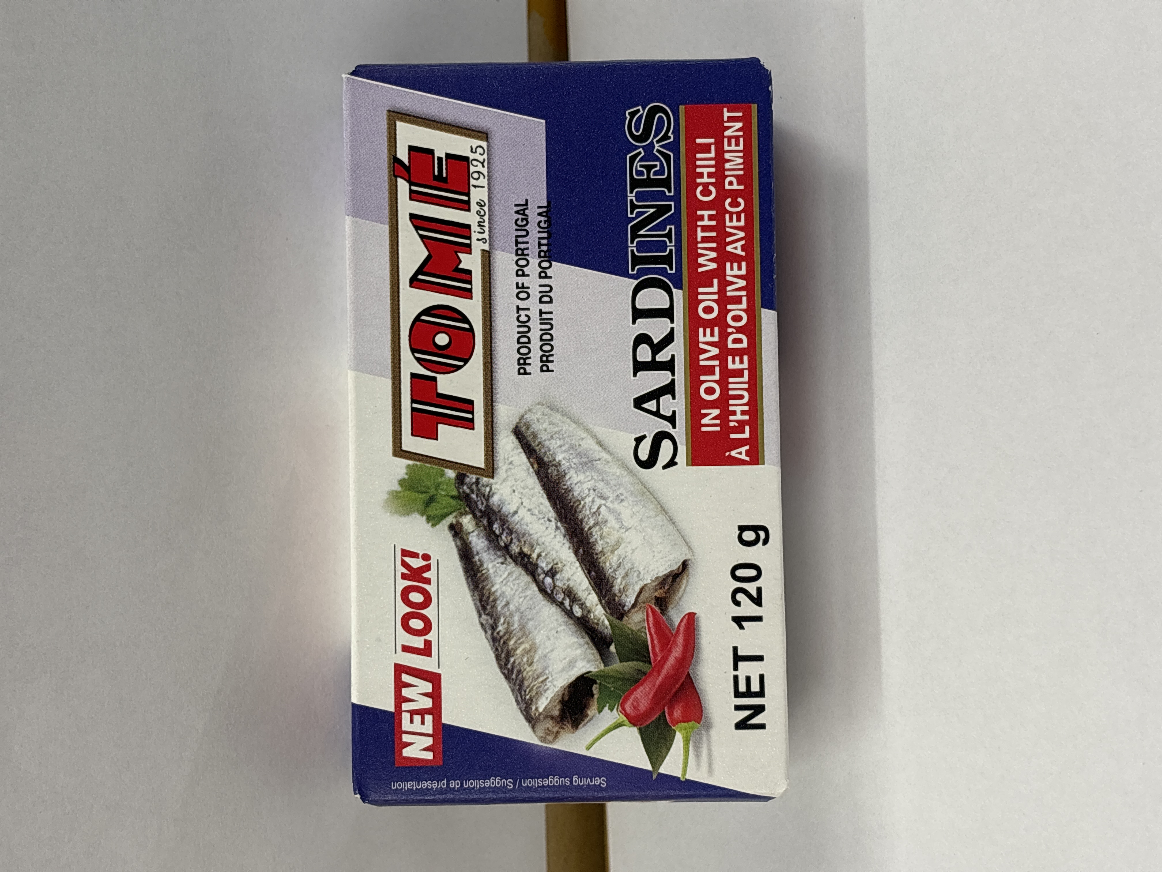 TOME Sardines Olive oil chilli