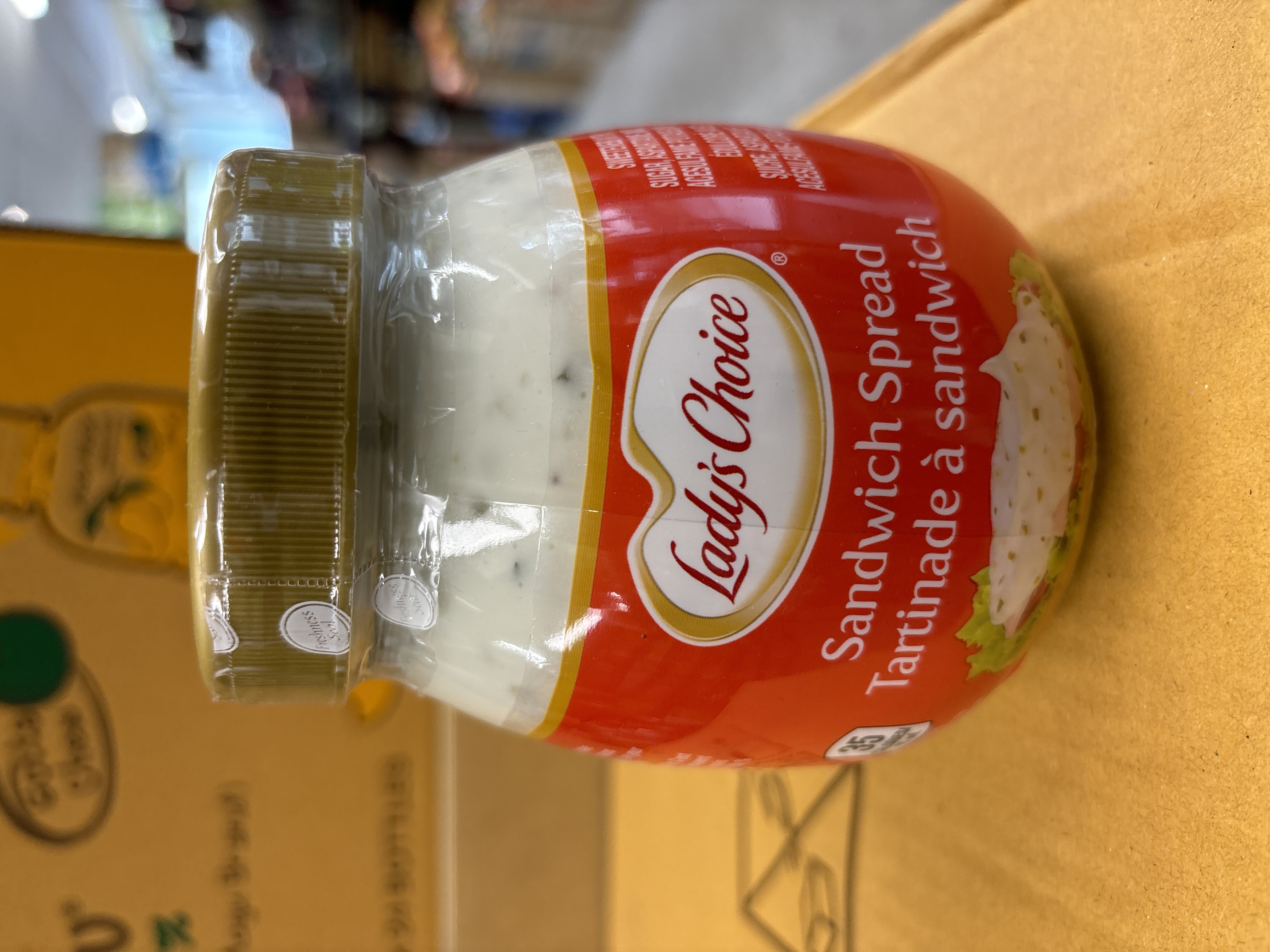 Lady’s choice sandwich spread