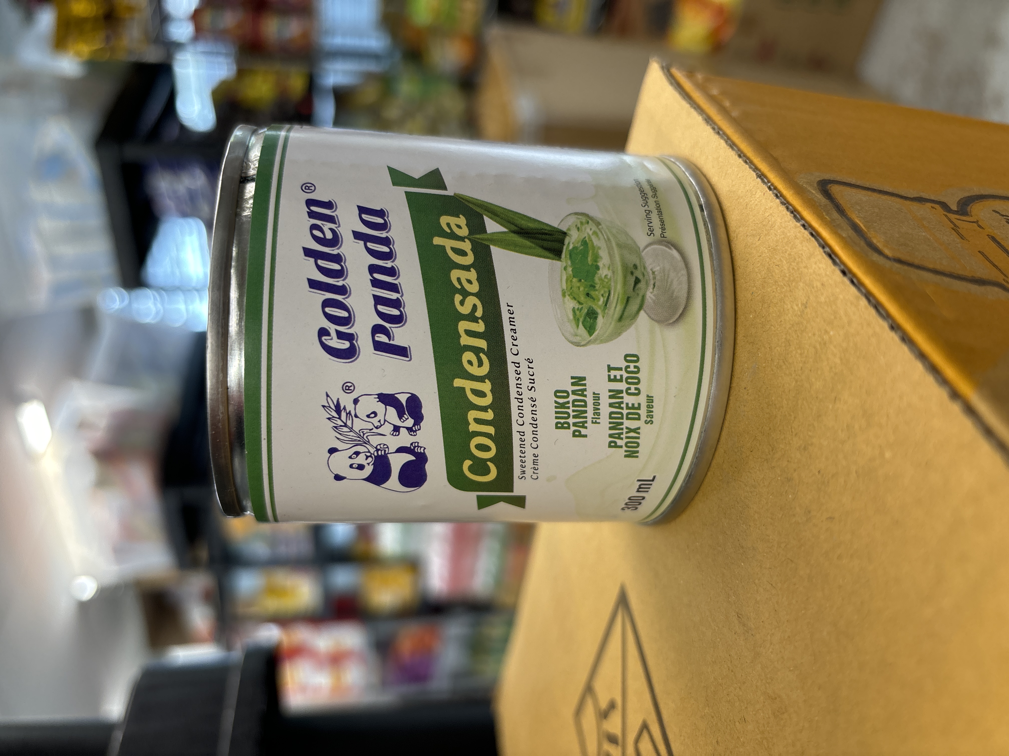 Golden Panda Condensada Buko Pandan