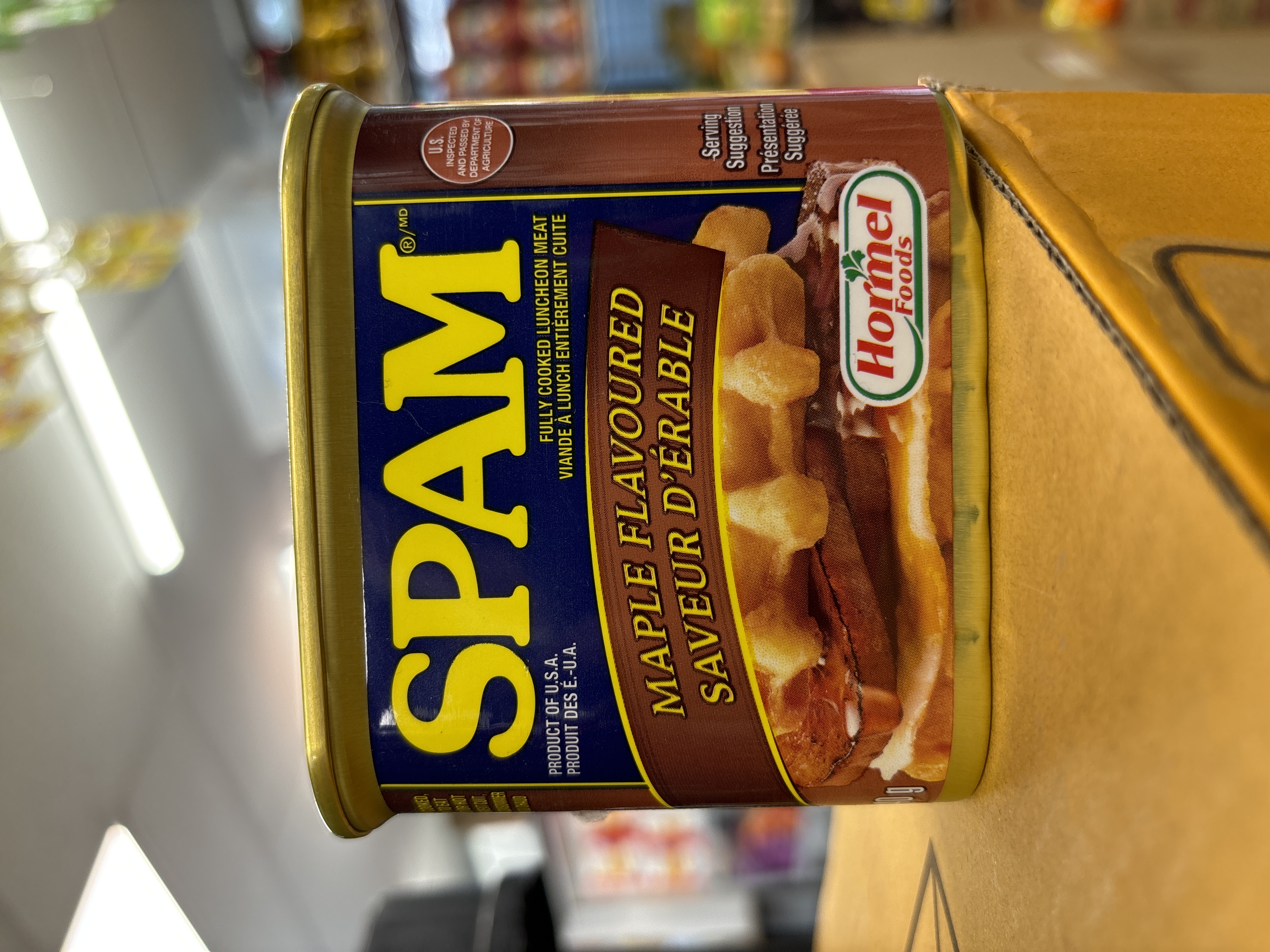 SPAM Maple Flavoured